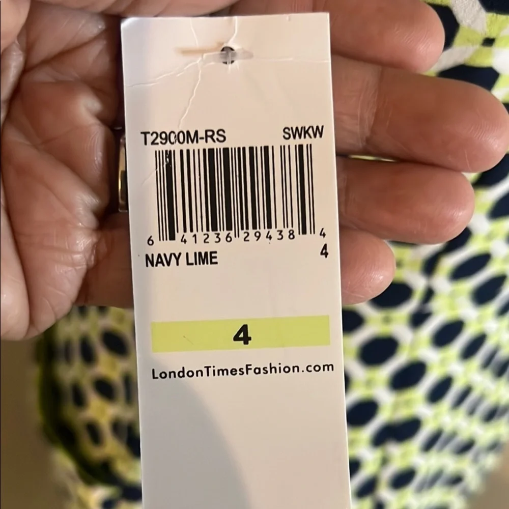 NWT London Times Sheath dress size 4 - Picture 11 of 13